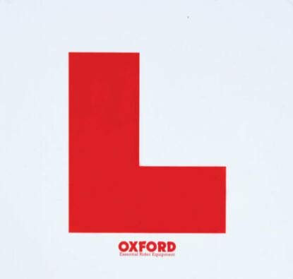 Oxford Motorcycle Motorbike Learning Plate Kit