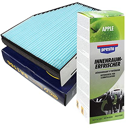 QR-Parts Set 85475331 SA 1166 157134 SCT Innenraum-Filter 1166+Presto Fresh Apfel