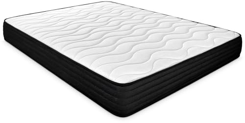 mattfy - Matelas viscoélastique réversible Kloe 90 x 180, Fermeté et Confort, Face Hiver/Été, Hauteur 20 cm