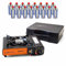 Hornillo de gas portátil 2200 W CUBA + 16 cartuchos de gas BUTANE Camping