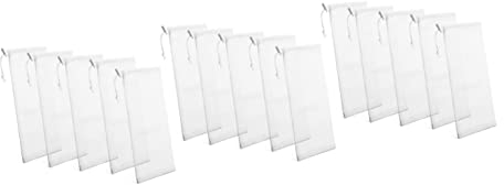 YARNOW 15 STK Netzbeutel für Vogelfutter Futterspender für Finkensäcke Röhrenvogel Futterbeutel mit Kordelzug Hängetaschen mit Kordelzug wild Vogel Tasche füttern Vögel hängende Tasche