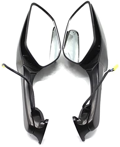 Motorrad Rückspiegel Für Kawasaki Für Ninja ZX-10R ZX10R ZH2 Moto Rückspiegel Reflektierender Spiegel Blinker Kompatibel Motorradspiegel Lenkerendenspiegel