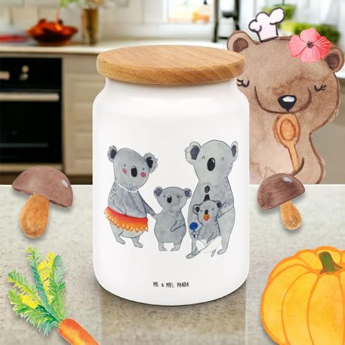 Mr. & Mrs. Panda Keksdose Koala Familie - Geschenk, keksdosen, Vorratsglas, Koalas, Teedose, Vorratsdosen, Family, Mama, Dose, Muttertag, Kinder