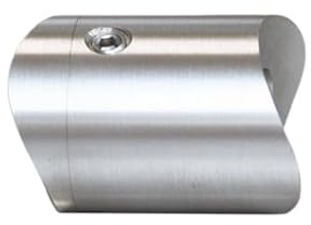 Rohradapter für Rundrohr Ø 42,4 mm/Ø 42,4 mm Edelstahl V2A Rohrverbinder Verbinder für Rohre 1 Stück Geländerbau Geländer Treppen Balkongeländer Terrassengeländer Balkon Terrasse