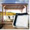 RAUMPA Plane Transparent Mit Ösen, 2x3 m PVC Abdeckplane Wasserdicht Regenschutz Balkon Regenplane, Tarp Wasserdicht Sonnenschutz Garten Überdachung Pergola Wintergarten Vorhang Pavillon