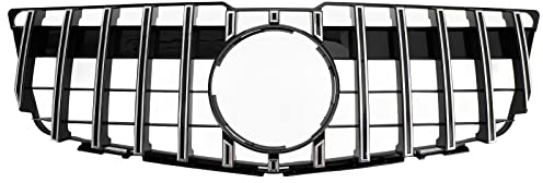 Artudatech Auto Frontgrill Stoßstangengrill, GT Style Front Grille Kühlergrill Fit for Benz GLK X204 2008-2012