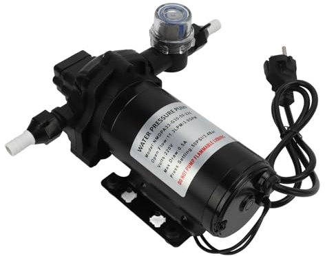 Pompe à Membrane à Pression D'eau 220V, 11,3 Lpm, 50psi, Auto-amorçante, pour Voiture, Camping-car, Yacht, Caravane, Bateau Marin