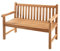 riess-ambiente.de Outdoor Gartenbank Empire Teak 120cm Natur Teakholz