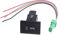 UNNIQ Auto-Druckknopf-Schalter rot LED Arbeit hinterer Fleck Rückseite Nebelscheinwerferleiste 12V fit for Vw. Fit for Amarok. Kfz-Schalter und -Relais