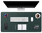 Tappetino per Mouse Grande Mouse Pad Mat XL, DOBAOJIA Sottomano da Ufficio Tappetino da Tavolo Pad per Scrivania Laptop, Pelle PU Impermeabile + Scamosciata Antiscivolo 100 x 50 cm