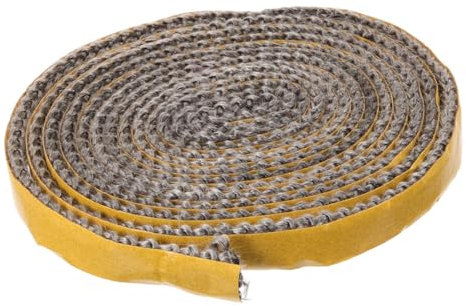 IMIKEYA Dichtband Für Holzofentüren Glasfaserband Für Kamine Holzöfen Selbstklebend