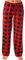Pyjamahose Damen Lang Kariert - Hausanzug Damen Große Größen Freizeithose Loose Schlafanzughose Mit Tasche Kordelzug Schlafhose Casual Schlafanzug Bequeme Kuschelhose Nachthemd-Nachtwäsche