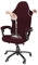LIFEDX Gaming Chair Covers Slipcovers Office Chair Cover Waterproof Stretchable, Stretch Computer Chair Cover with 1 Pair Armrest Cover Ergonomic Rotating Desk Chair Cover Non-Slip Removable-Red