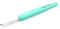 KnitPro Waves Crochet Hooks – 6mm Crochet Hook, Ergonomic Soft Handles, Soft Rubber Grip for Arthritic Hands, Light & Comfortable Crochet Needles for Knitting, Minty Teal