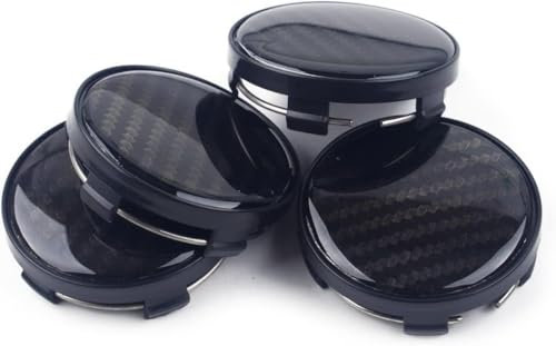 4 Stück Nabendeckel für Hyundai I10 I20 I30 I40 IX20 IX35 Tucson Kona EV 56mm, Felgenkappen Ersetzen Auto Zubehör Das Stark,Langlebig,Stabil, Stark Felgendeckel Wasserdicht