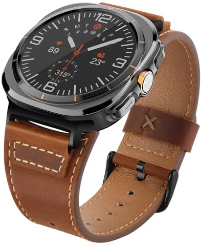 Wristitani Compatibile con Samsung Galaxy Watch Ultra Cinturino 47mm, Cinturini di Ricambio Donne Uomini per Cinturino in Pelle Galaxy Watch Ultra