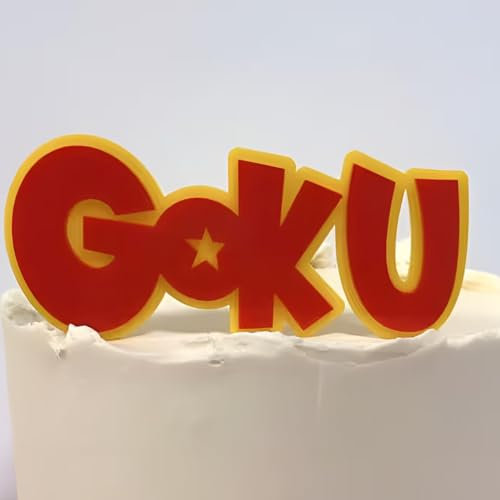 Personalised Red and Yellow Dragon Cake Topper - Perfect for Dragon themed parties