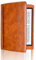 AKLiSa Étui pour liseuse Kobo Glo HD N437 - Couverture complète - Ultra fin - En cuir - Avec rabat - Robuste - Fonction veille/réveil automatique - Marron