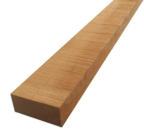 Generico Listello Legno Massello di Ciliegio Americano Grezzo mm 30 x Varie Dimensioni - Dimensione Disponibile: mm 30 x 10 x 1500