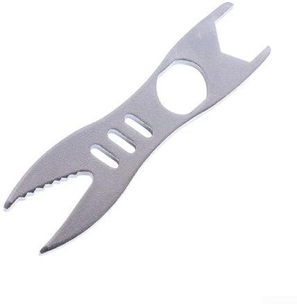 Entgoinggo Schlank und praktisch, die Lösung in einem 5 524 mm verstellbaren Maulschlüssel-Format (Silber)