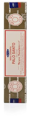 NKlaus Satya Nag Champa Palo Santo Räucherstäbchen 15g – Handgerolltes indisches Räucherwerk zum Räuchern, mit warmem, holzigem Duft – Für Rituale, Meditation und Räucherset
