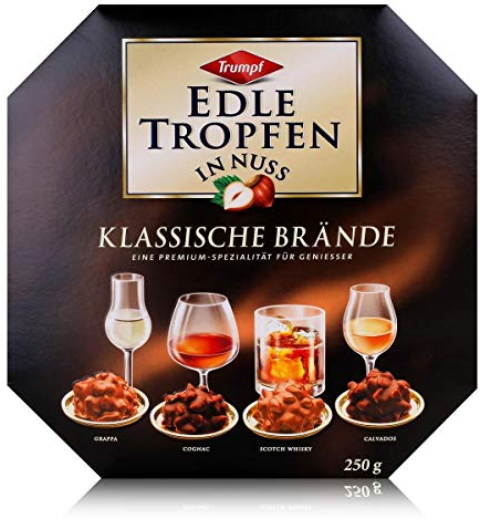 Trumpf Edle Tropfen in Nuss Klassische Brände