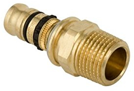 Geberit Mepla Übergangs-Nippel 16 x 1/2 AG Übergang Pressfitting