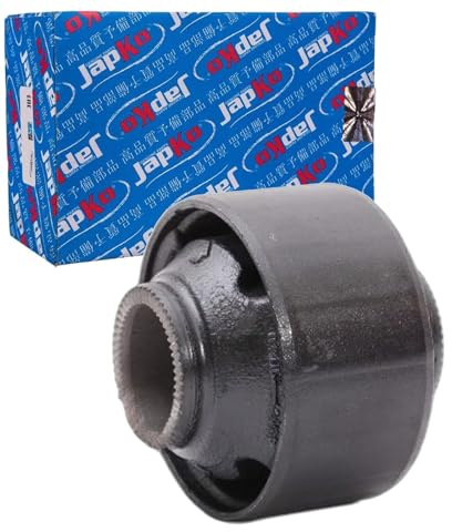 JAPKO Lagerung Lenker für Querlenker Vorne unten Kompatibel mit TOYOTA Avensis Verso M2 4806829265 4865520140 4806849065