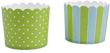Städter Cupcake Cups, Papier, grün, 30 x 6.1 x 5.7 cm