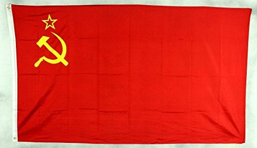 Flagge Fahne UdSSR Sowjetunion 90x60 cm wetterfest und lichtecht für innen und aussen