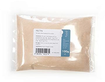 Pectin Powder 100g - Perfect for Jams, Chutneys, Fruit Marmalade, Jelly & Cakes. Pure Food Grade Premium Quality Pectin