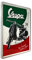 Nostalgic-Art Retro Blechpostkarte, 10 x 14 cm, Vespa – The Italian Classic – Geschenk-Idee für Roller-Fans, Original Lizenzprodukt (OLP), Postkarte aus Metall, Mini-Blechschild als Grußkarte