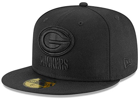 New Era 59Fifty Kinder Cap - Black Green Bay Packers - 6 5/8