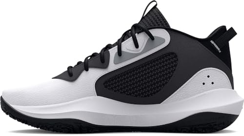 Under Armour Unisex UA Lockdown 6, Scarpe da Basket Unisex, Scarpe Running, Sneakers da Basket in Pelle