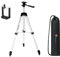 Di Tutto Per Tutti® - Treppiede binoculare livellato Laser da 102 cm, per Smartphone, Telecamera, Fotocamera | leggero e regolabile in lega di Alluminio, con custodia