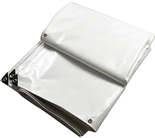 OKUOKA Espesar Lona Andamios Lona Impermeable al Aire Libre Protector Solar a Prueba de Agua Cuchillo de PVC Raspado Cobertizo de estacionamiento Cobertizo de Empuje Gazebo Sombra de Jard