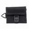 ACEXIER Militär Outdoor Sport Geldbörse Geldbörse Mesh Tasche Hakenschlaufe und Schnalle Cloure Taktische Molle Tasche (Black)