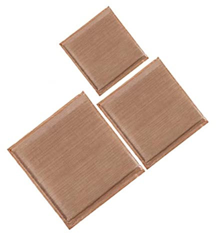 Warmhm 2st Hitzepresse Kissen Sublimationskissen Drücken Presskissen Für Heißpresse Teflonplatten Für Die Heißpresse Hitzebeständiges Teflonkissen Kopfkissen Blatt Heißpressen