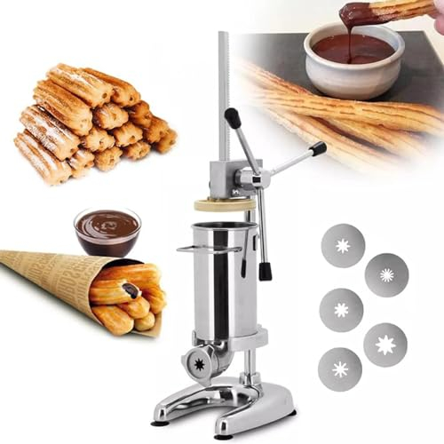 Machine électrique de Fabrication de Churro, Restaurant Manuel de Machine de Beignet de Fruit Latin Commercial d'acier Inoxydable pour la Boulangerie de cafétérias d'hôtels,2l