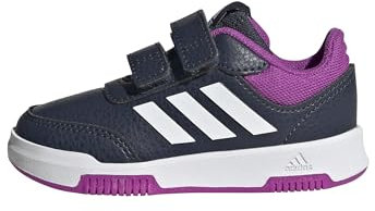 adidas Tensaur Hook and Loop Shoes, Zapatillas Unisex bebé, Shadow Navy FTWR White Flash Pink, 25 EU