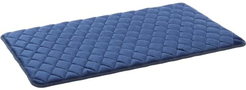 Flamingo Kissen Weimar Rechteckig Blau – M | A: 85,5 cm, B: 51 cm, C: 2 cm, Luxuriös, Zart, Hochwertige Verarbeitung, Modisches Design – Auch für Drahtkäfige Geeignet!