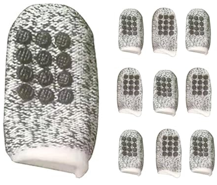 Eventerde Schnittfeste Handschuhe, schnittfeste Arbeitshandschuhe,10 Stück Upgrade-Sicherheits-Anti-Schnitt-Handschuhe | Hitze- und verschleißfest, Schutzstufe 5, maschinenwaschbar, Handschuhe mit