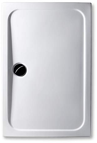 Duschwanne/Duschbecken Größe wählbar Länge: 120 oder 140 cm/Breite: 70, 75, 80 oder 90 cm weiß, aus Acryl, superflach NEU/aus deutscher Produktion (140 x 80 cm)