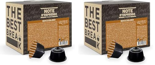 Note d'Espresso - Avellana - Cápsulas compatibles con Cafeteras NESCAFE'* DOLCE GUSTO* - 48 caps (Paquete de 2)