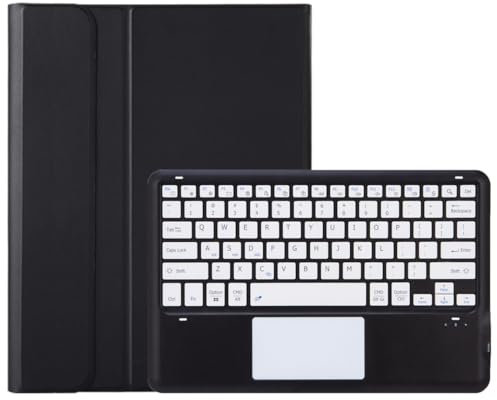 FIABANO Copertura per tastiera wireless Bluetooth per Lenovo Yoga Tab Plus da 12,7 (TB520)/Lenovo Yoga Pad Pro AI (2024) 12,7, custodia per tastiera e mouse touch