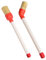 POPETPOP 2Pièces Brosse de Nettoyage de Brosse à Graisse de Pneu pour Outil de Nettoyage Compact pour Roues et Bords