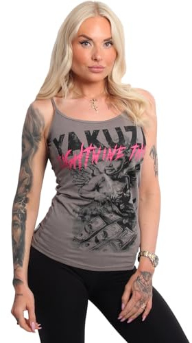 Yakuza Damen Gamble Trägertop Shirt