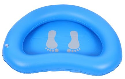iplusmile Aufblasbares Fußbadbecken Aus Pvc Für Pool Und Spa Großes Fußwaschbecken Mit Fußmassagefunktion Leicht Aufbaubar Und Tragbar Geeignet Für Fußreinigung Im Wasser
