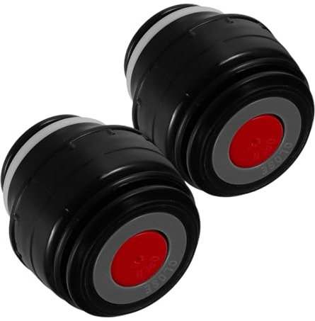 2Pcs Vacuum Flask Lid Covers Replacement for Insulated Cups Leakproof Seal Portable Mug Accessories for Travel and Outdoor Use Compatible with Haers