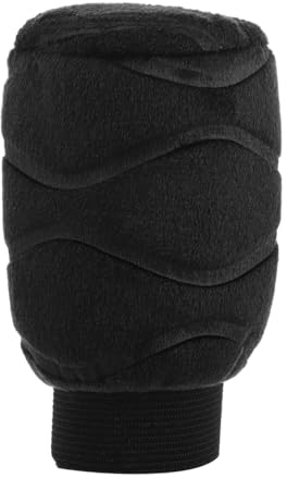 IMIKEYA Plüsch Schalthebelabdeckung Für Auto Schaltknauf Und Handbremse Universeller Schaltknauf Überzieher Winter Für Automatik Und Schaltgetriebe Rutschfeste Innenraum Abdeckung 4.13X2.36X2.36in